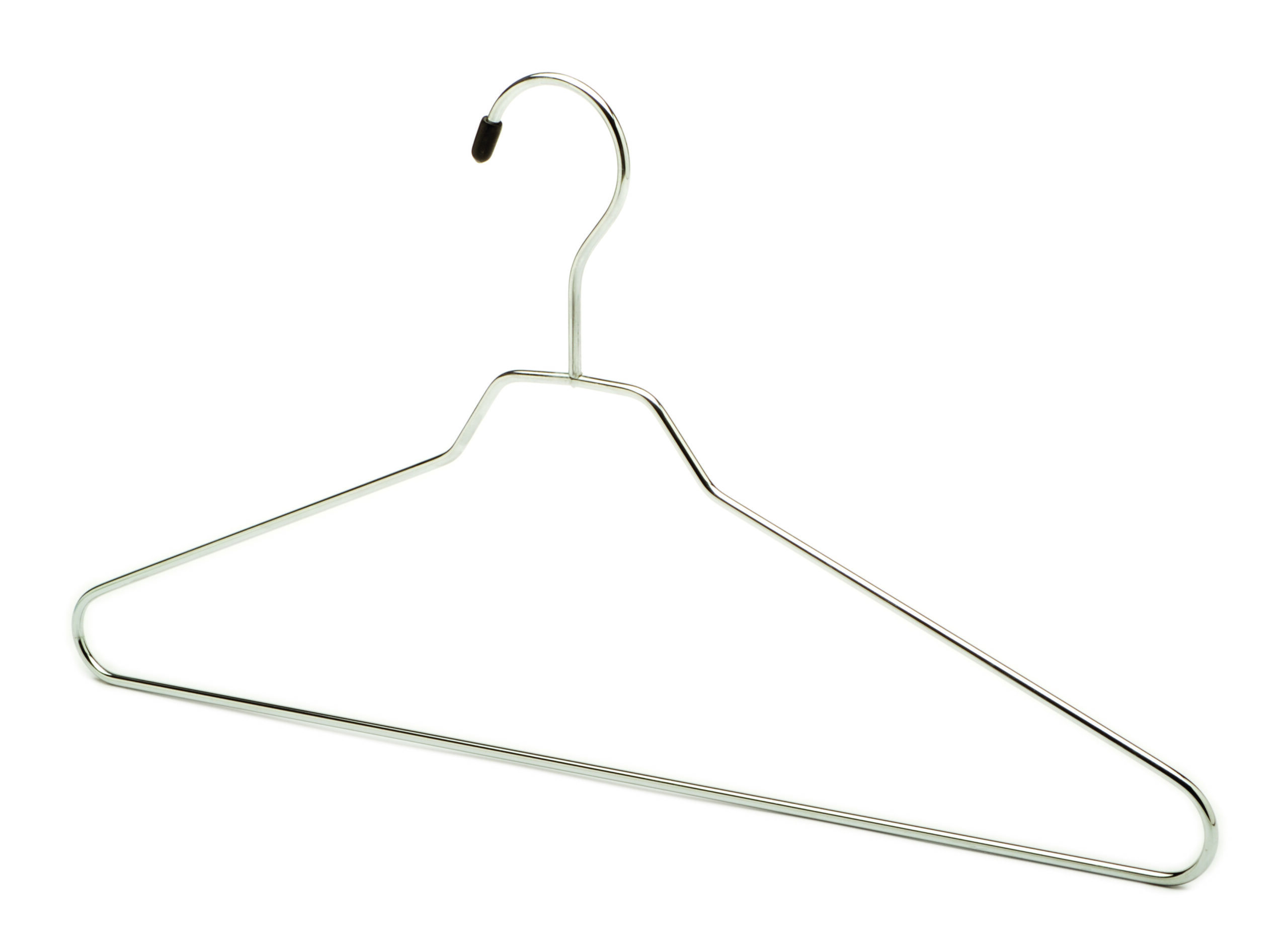 Chrome plated metal hanger